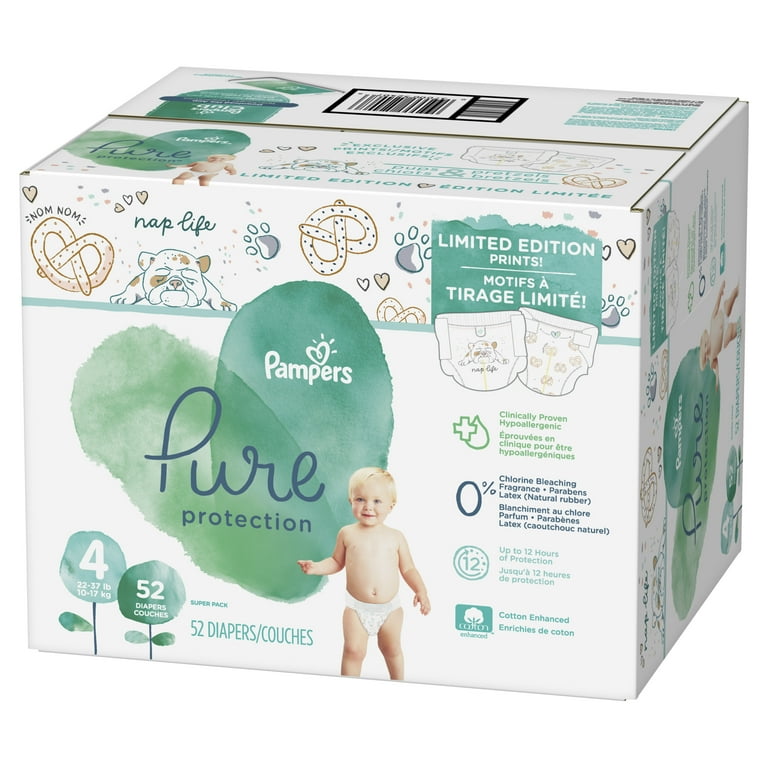Pampers all natural diapers 2025