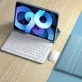 thumbnail image 4 of 1 Ensemble Clavier pour Tablette et Étui de Protection Clavier Coloré Sans Fil Compatible Bluetooth avec Cadeau de Haute Qualité, 4 of 5