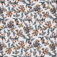 thumbnail image 2 of Zelouf Laurel Ditzy Ravenna Crepe Print  , Sewing, DIY, Crafts Fabric by the Yard, 154 Crm/mrigld, 20 Yard, 2 of 2