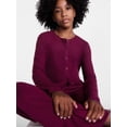 thumbnail image 4 of Weekend Academy Girls Long Sleeve Ribbed Button Front Top, Sizes 4-18, 4 of 5