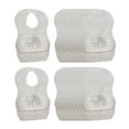 thumbnail image 2 of Baberos desechables para bebé 20 piezas Hugo amarillo bolsa de arroz absorbente para bebé recién nacido delantal para comer, 2 of 10