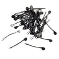 thumbnail image 1 of Pinzas para el cabello Zulema DIY 50 piezas negras, 1 of 8
