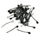 thumbnail image 1 of Pinzas para el cabello Zulema DIY 50 piezas negras, 1 of 8