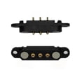 thumbnail image 2 of Conector magnético Pogo Pin de 5 pares, 3 pines, macho y hembra, 2,54 mm, conector magnético con resorte, toma de corriente, 2 of 5