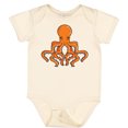 thumbnail image 3 of Inktastic Orange Octopus Boys or Girls Baby Bodysuit, 3 of 5