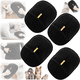 thumbnail image 1 of 4pcs Guantes Para Quitar El Pelo De Mascotas, Removedor Xtellar negro, 1 of 3