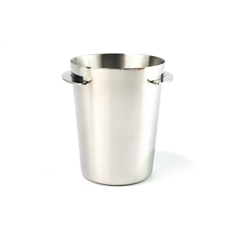 

Coffee Dosing Powder Cup Stainless Steel Good Sealing Container Lid Portafilter Travel Supplies Kitchen Bar Coffees Machine Steel Color 58mm