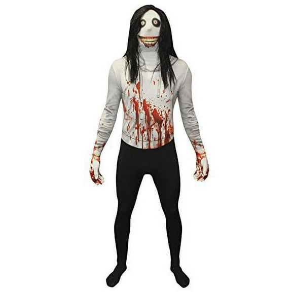Loftus International Jeff The Killer Adult Costume Morphsuit | XX-Large Male