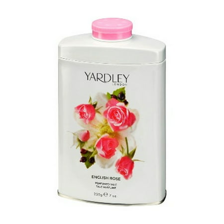 Yardley London English Rose Perfumed Talc Powder 7oz 200g (new