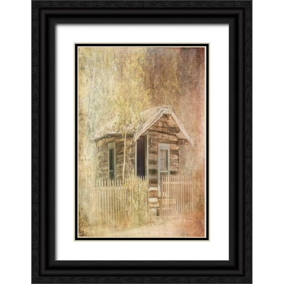 Murdock, Ramona 11x14 Black Ornate Wood Framed with Double Matting Museum Art Print Titled - Wizards Cabin