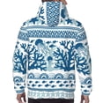 thumbnail image 6 of Bingfone Sea Underwater Jellyfish Men'S Drawstring Hoodie Long Sleeve Pocket Sweatshirts-Small, 6 of 9