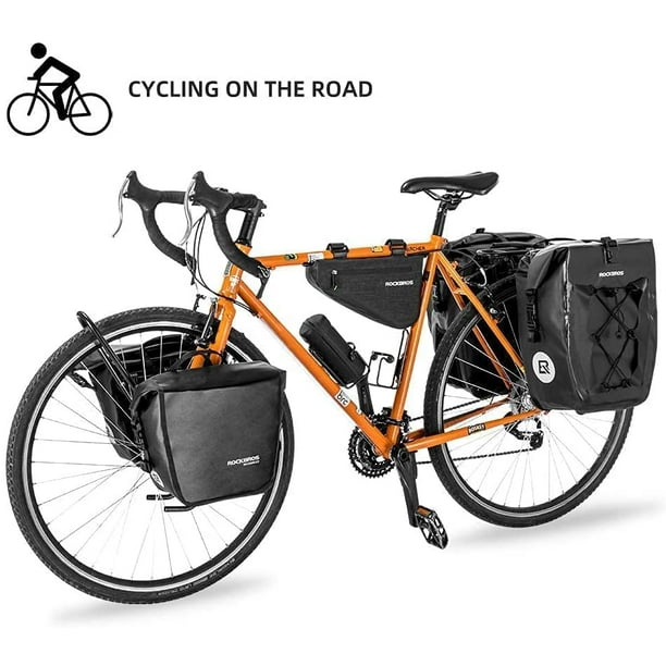Bicycle on sale front panniers