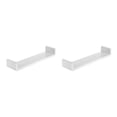 thumbnail image 1 of Eigraketly Floating Wall Shelves White U Shaped Organizer Display for 47cm Bathroom Tipo 1 2Conjunto, 1 of 1