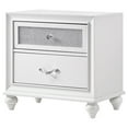 thumbnail image 4 of Barzini 2-drawer Nightstand White, 4 of 11