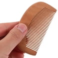 thumbnail image 2 of KAKOWELY mirror with wood frame Vintage Foldable Mirror Wood Frame Mirror Pocket Wood Mirror for Purse Small Compact Makeup Mirror for Travel Handheld Mirror with Comb, 2 of 4