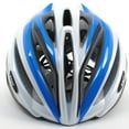 thumbnail image 3 of MET Estro Road Bike Helmet // White/Blue/Black // Large, 3 of 7
