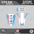 thumbnail image 2 of Kalair GFX Graphics Kit for Suzuki RM80 (1990-1999) Spear Series, 2 of 5