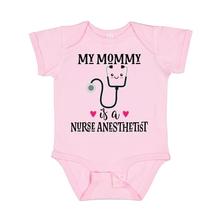 

Inktastic Nurse Anesthetist Mom Nursing Gift Baby Boy or Baby Girl Bodysuit