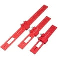 thumbnail image 1 of EIGTHTAIL Woodworking Ruler Precision Pocket Rule Metal Slide Stop Marking Ruler Metric Inch Measuring Wood Working Scribing Ruler, 1 of 15