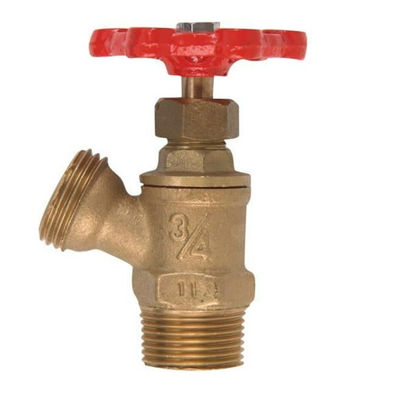 0.75 in. MPT HD Brass Drain Boil