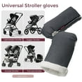 thumbnail image 2 of Momcozy Stroller Gloves Warmmuffs,Universal Winter Anti-Freeze Stroller Mittens,Winter Handmuff Stroller Accessories,Ultra-Plush,Weather-Proof,Foldable Adjustable,Shopping Golf Pet Cart, Black, 2 of 6