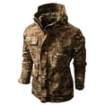 thumbnail image 1 of Chaqueta para hombre Chaqueta con capucha multifuncional Chaqueta para exteriores Chaqueta de manga larga con capucha Casual Outwear & Jackets Pompotops oipoqjl36860, 1 of 9