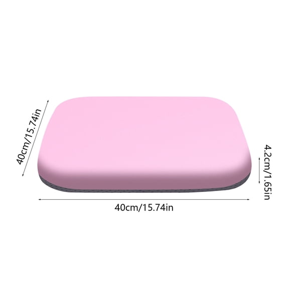 HBYJLZYG Universal Non-Slip Seat Cushion, 15.75×15.75 Inch Gel Foam Pad for Kitchen, Dining, Classroom, Office Chair or Stool