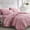 Pink-Full, variant on Full Lavender Purple 7pc Bed-in-a-Bag Comforter Set
