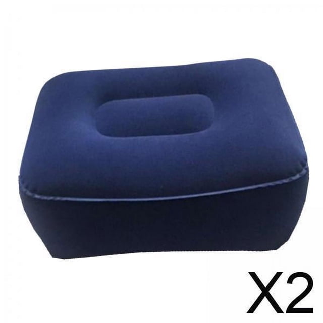 Almohada para reposapiés,Almohada para reposapiés Escritorio Reposapiés Taburete debajo de la oficina,Cómodo Reposapiés ergonómico para dormir Ajustable,Pies flocados de PVC Cojín para