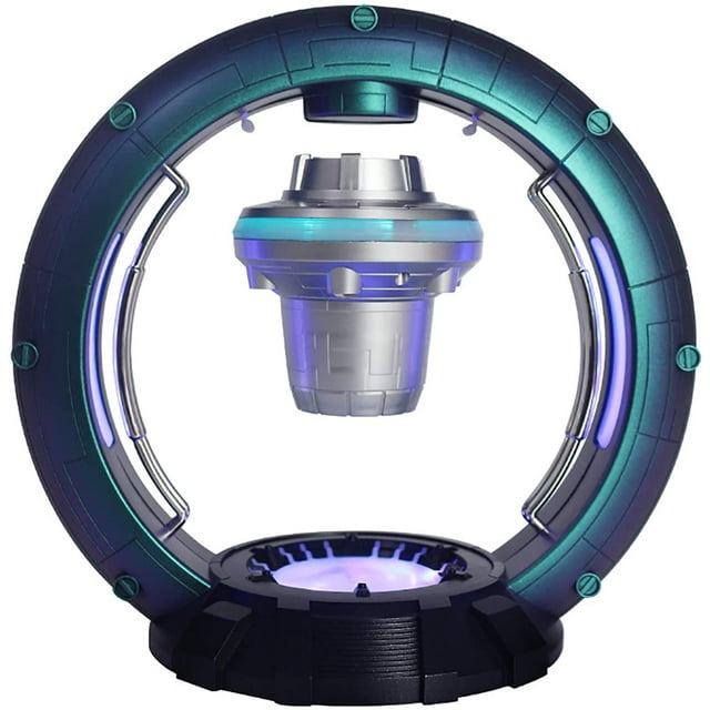 Magnetic Suspension Bluetooth Speaker Box Auto Levitating Bluetooth Speaker with Light Good Gift