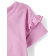 thumbnail image 3 of The Children's Place Toddler Girls Short Sleeve Rainbow Tee, 4-Pack, Sizes 12M-5T, 3 of 4