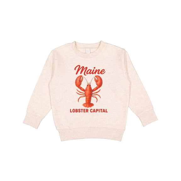 Inktastic Maine Lobster Capital Toddler Sweatshirt