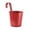 Red, variant on Soovim Resin Flower Pot with Saucer 6 Inch, Red Planter with Drainage Holes, Lightweight Indoor Outdoor Plant Container for Succulents Herbs Flowers
