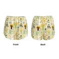 thumbnail image 6 of Uemuo Animal Tree Pattern Women's Athletic Shorts High Waisted Running Shorts with Liner Pockets Gym Elastic Workout Shorts-Medium, 6 of 9