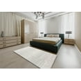thumbnail image 4 of Ahgly Company Indoor Rectangle Contemporary Pale Silver Gray Abstract Area Rugs, 8' x 10', 4 of 6