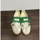 thumbnail image 1 of Adi - das Gazelle Indoor Men's 8.5 US Offwhite Green Sneakers no111, 1 of 5