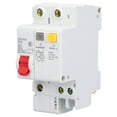thumbnail image 2 of Miniature Circuit Breaker Residual Current Isolator DIN Rail Mount 230V 32A 1P+N DZ47sLE C32, 2 of 5