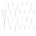 thumbnail image 6 of TETOU 24-Pack White Artificial Glitter Berry Stem Ornaments,17 Inch Bead Sticks Glittery Twigs Picks Branches for DIY Christmas Tree Wreath Holiday Home Indoor Winter Wedding Party Decoration, 6 of 6