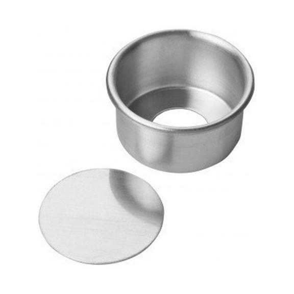 Focus Foodservice 90ACC93 2 Piece Round Cheesecake Pan, Removeable Bottom, 3003 H14 Aluminum, 9" Diameter, 3" Depth,