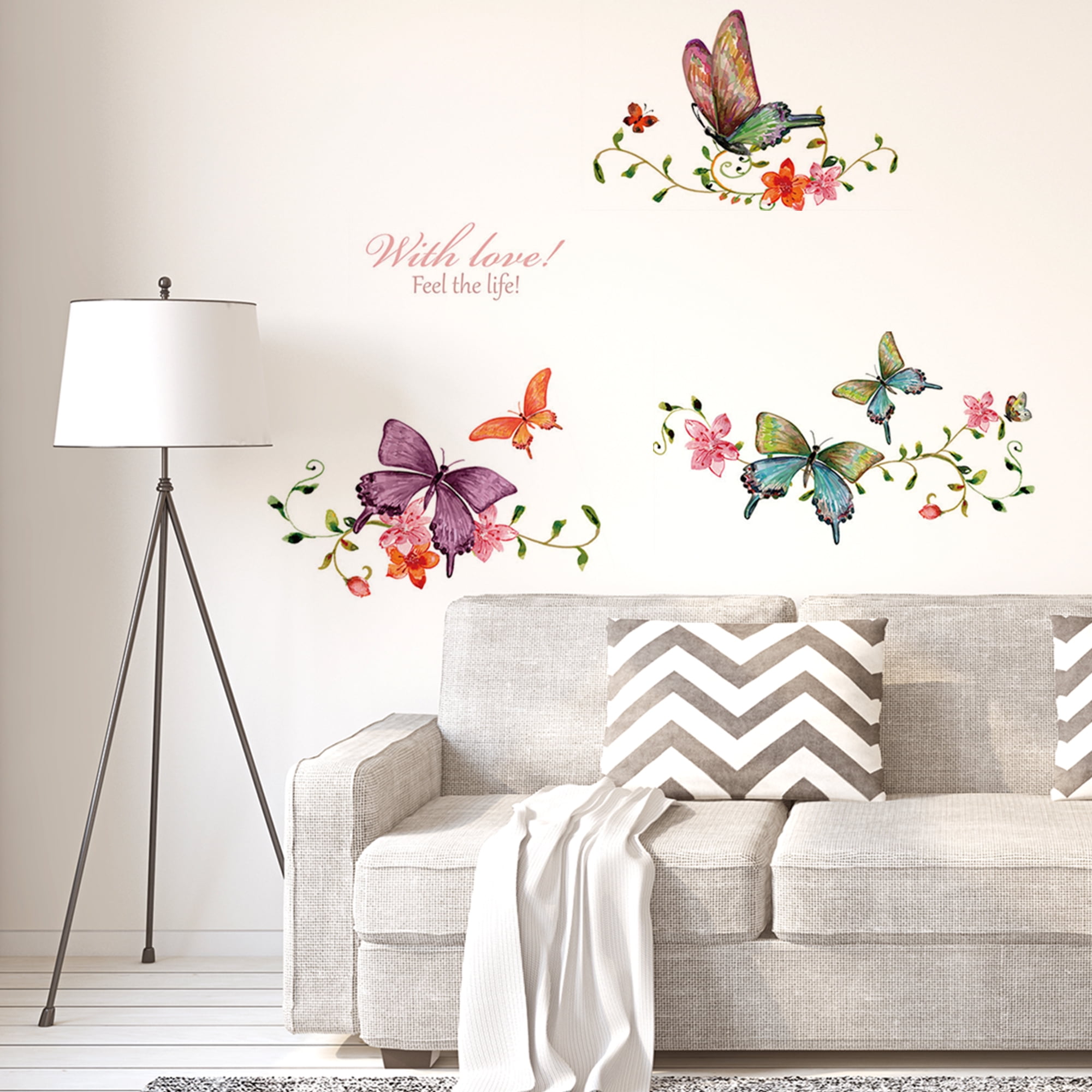 Details about   3D Peacock Pattern Wall Door Sticker Self-adhesive Decal Mural Room Home Decor.