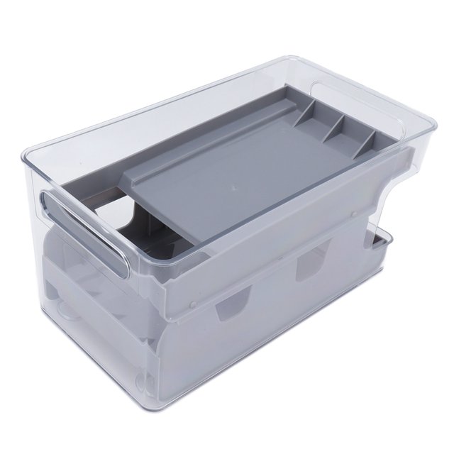 Soda Can Rack, 2 Tier Beverage Can Dispenser Organizer Rack Can Storage Holder Can Holder For Pantry Refrigerator Freezer