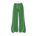 thumbnail image 6 of Girls Parachute Pants Y2K Wide Leg Cargo Sweatpants Drawstring Waist Jogger Pants with Pockets, 6 of 8