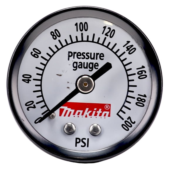 Makita 411028-E Pressure Gauge Replacement Tool Part for MAC700 and MAC700K1 Air Compressor
