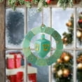 thumbnail image 1 of Colgante de adorno navideño de acrílico | Decoración navideña irrompible para el hogar, el árbol, el coche y la mochila | Figuras festivas de copos de nieve y renos, 1 of 4