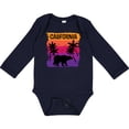 thumbnail image 3 of Inktastic California Sunset Vacation Beach Girls Long Sleeve Baby Bodysuit, 3 of 5