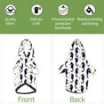 thumbnail image 5 of Bingfone Seahorses and Hearts Dog Clothes Hoodie, Pet Winter Coat,Puppy Sweatshirts for Small Dogs Boy Girl,Suitable for All Breeds-Large, 5 of 6