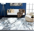 thumbnail image 3 of SAFAVIEH Craft Paul Abstract Area Rug, Ivory Grey/Blue, 6'7" x 6'7" Square, 3 of 12