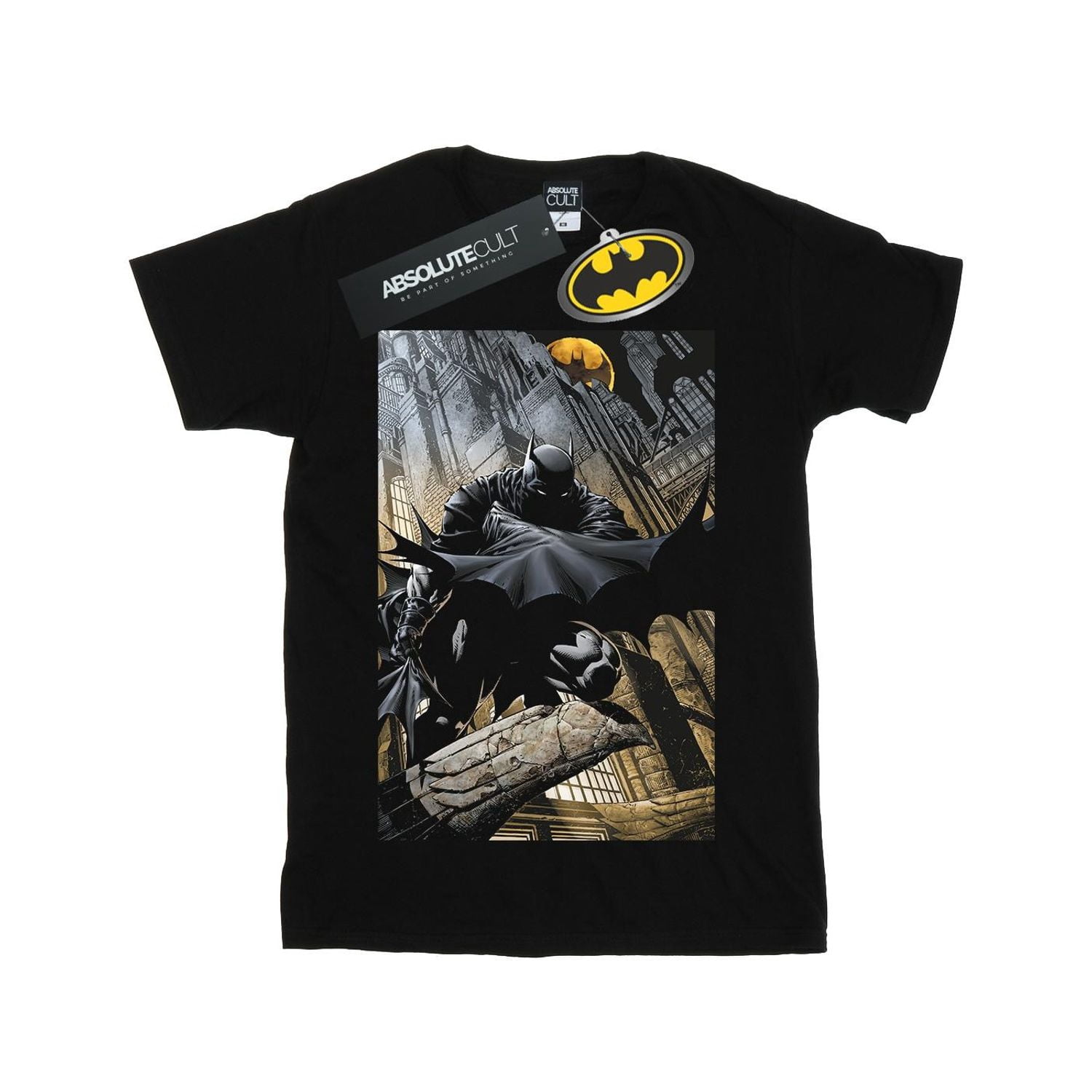 DC Comics Garçon Batman Nuit Gotham City T-Shirt