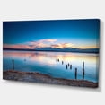 thumbnail image 2 of Bright Blue Sky and Blue Waters - Seashore Canvas Art Print, 2 of 3