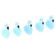 thumbnail image 1 of S SERENABLE 5xMicro Landscape Decor Flamingo Miniature Ornament Blue, 1 of 9